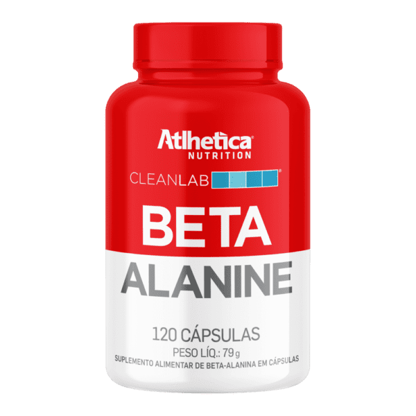 Beta Alanina 100% Pura (120 Caps) - Atlhetica Nutrition
