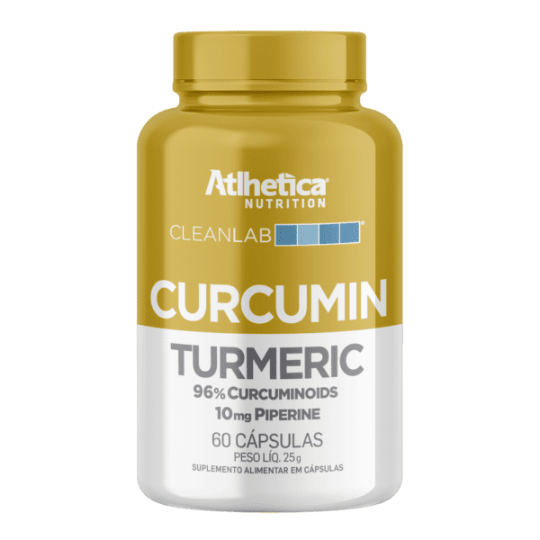 Extrato de Cúrcuma Curcumin (60 Caps) - Atlhetica Nutrition