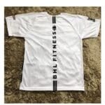 Camiseta Gola Normal (Branca) - BHL Fitness - Imagem 2