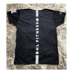 Camiseta Gola Canoa (Preta) - BHL Fitness - Imagem 2