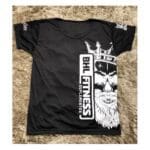 Camiseta Gola Canoa (Preta) - BHL Fitness