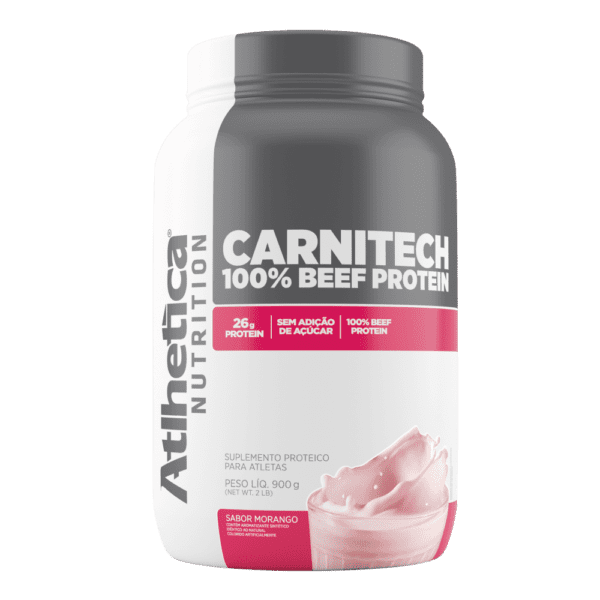 Proteína da Carne Carnitech 100% (900gr) - Atlhetica Nutrition