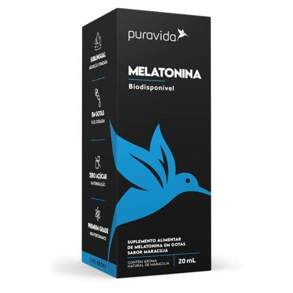 Melatonina 210 mcg (20ml) - Puravida