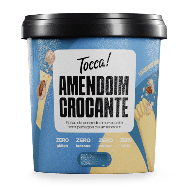Pasta de Amendoim Crocante (500gr) – Tocca