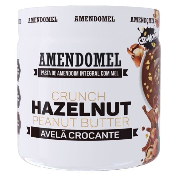 Pasta de Amendoim Com Avelã Crocante (500g) - Thiani