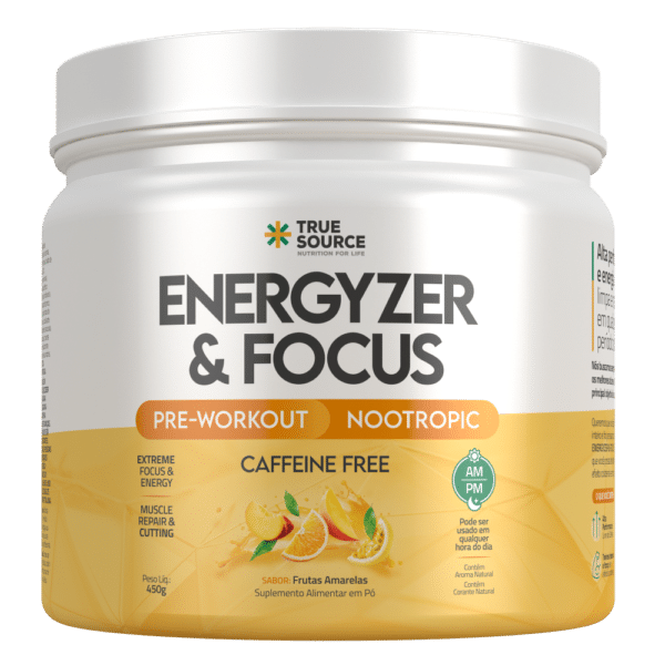 Pré Treino True Energyzer Cafeína Free (450g) - True Source