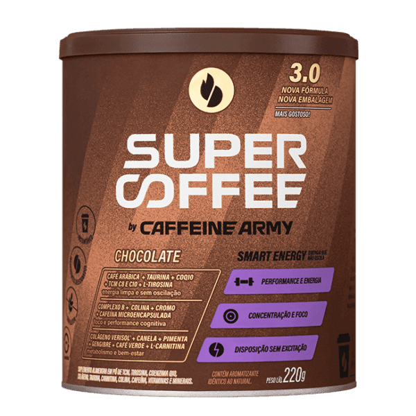 SuperCoffee 3.0 Chocolate (220G) - Caffeine Army